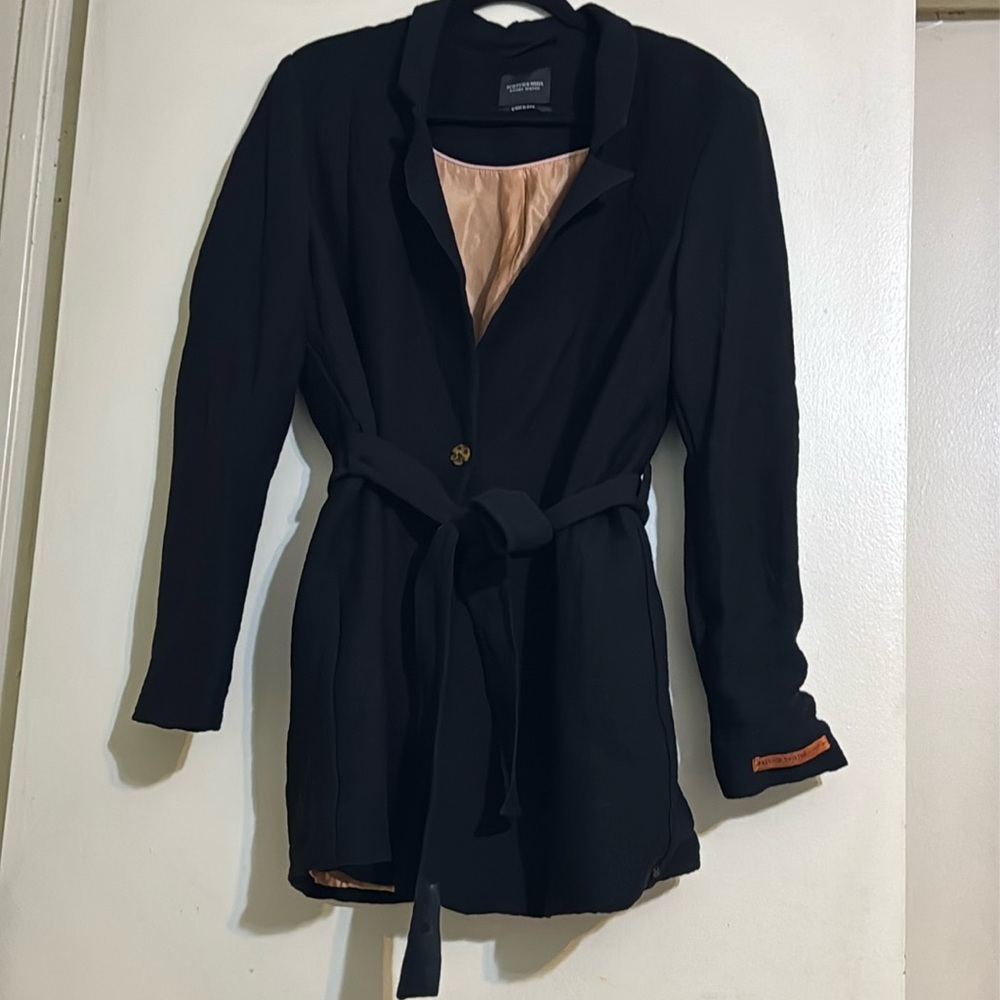 Scotch and Soda belted coat